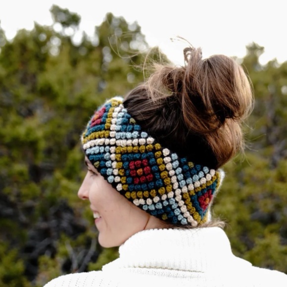 Andes Gifts Alpaca Headband Small/Youth - Picture 2 of 6